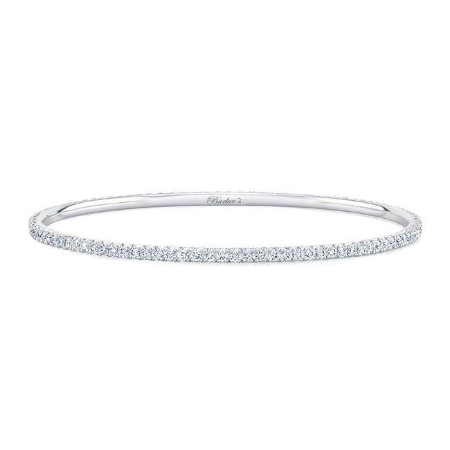 Pave Diamond Bangle