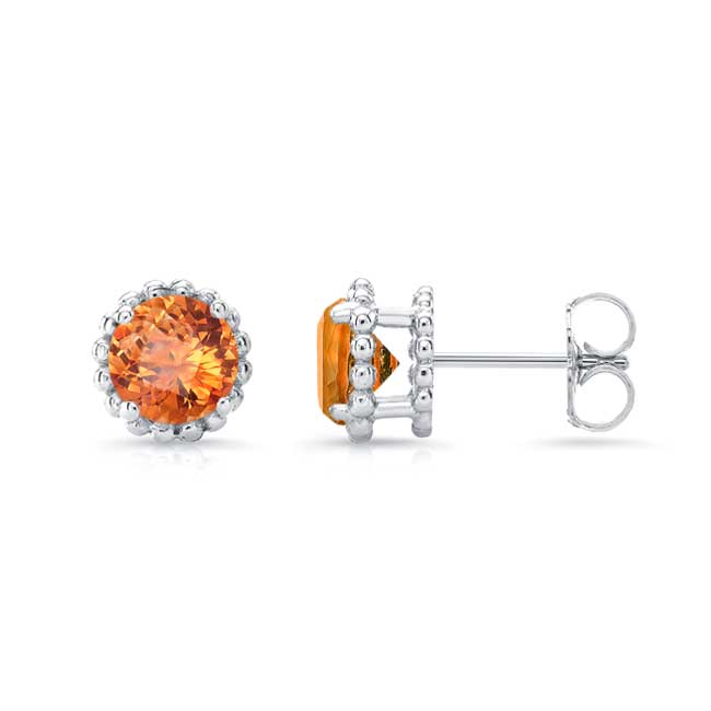 1.00ct. Citrine Studs Image 2