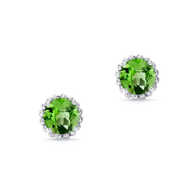 1.00ct. Peridot Studs