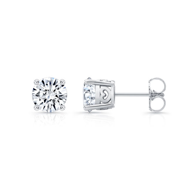 Simple 1.00ct. Diamond Studs