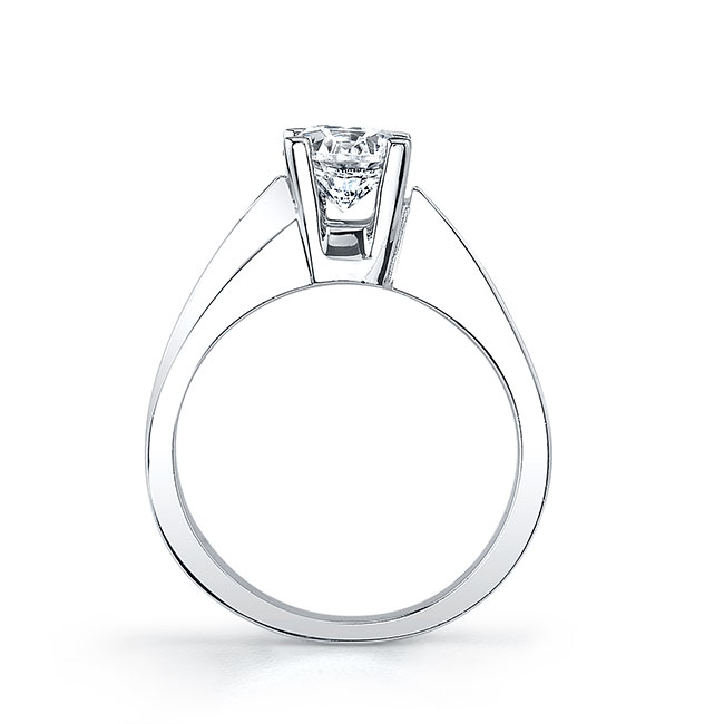 Channel Band Moissanite Ring Image 2