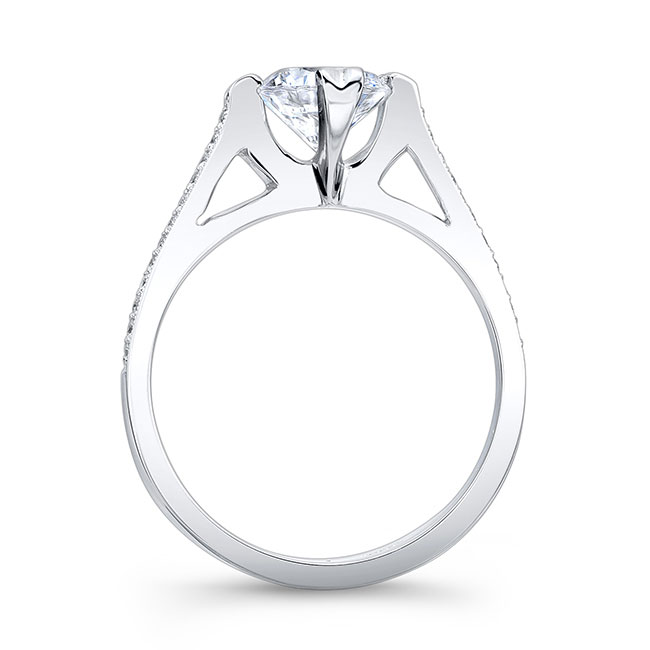 Simple Round Diamond Ring Image 2