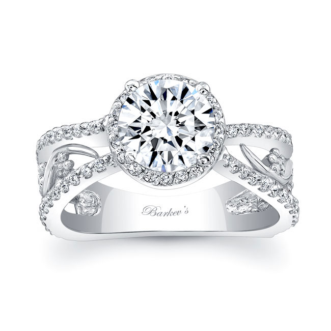 1 Carat Halo Ring