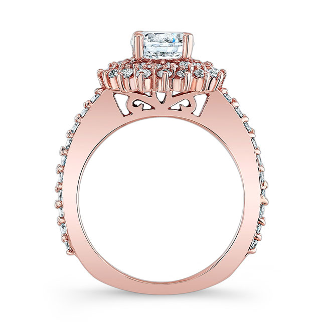 Rose Gold Sunflower Ring Image 2