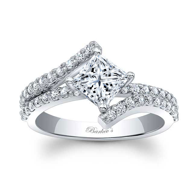 Kite Set Engagement Ring