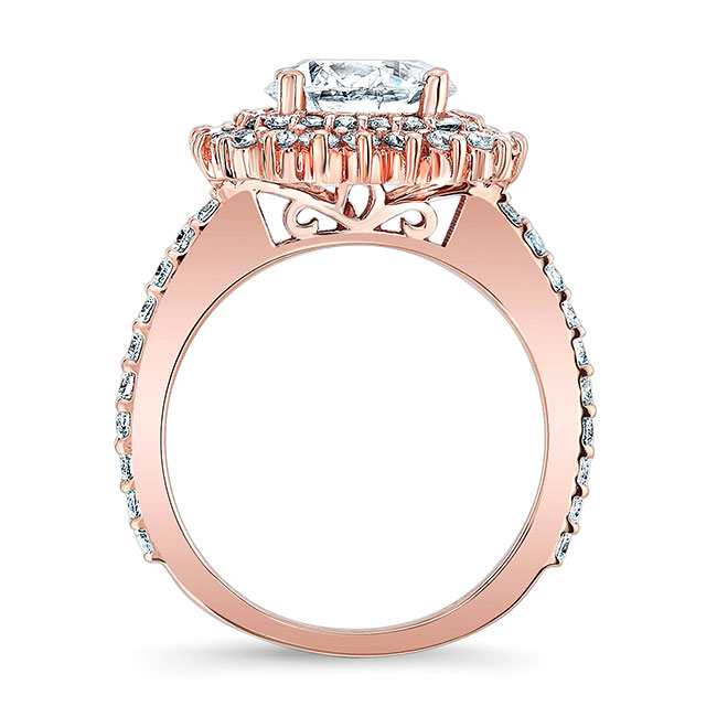 Rose Gold 3 Carat Engagement Ring Image 2