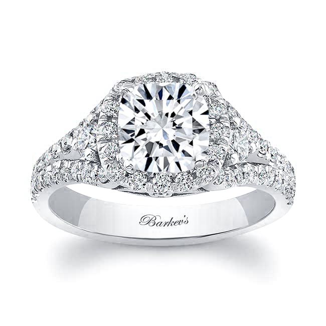 1.5 Carat Cushion Cut Diamond Ring