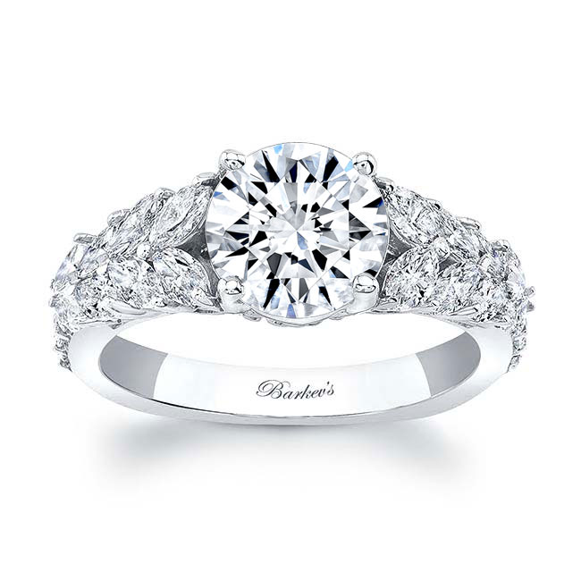 2 Carat Round Engagement Ring