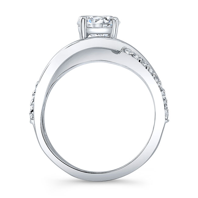 Platinum Open Shank Ring Image 2