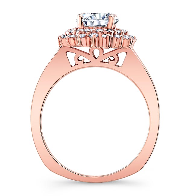 Rose Gold Starburst Ring Image 2