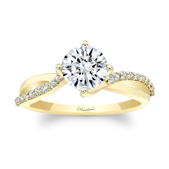 Twisted Engagement Ring