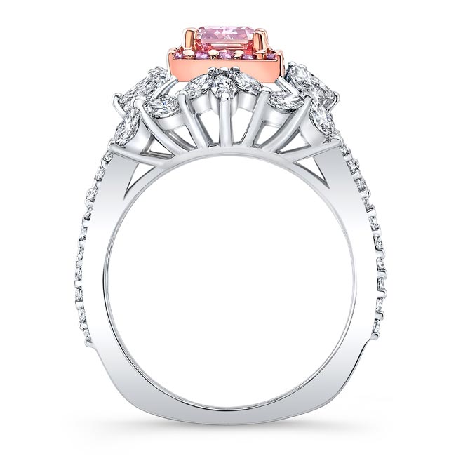 Fancy Pink Diamond Ring Image 2