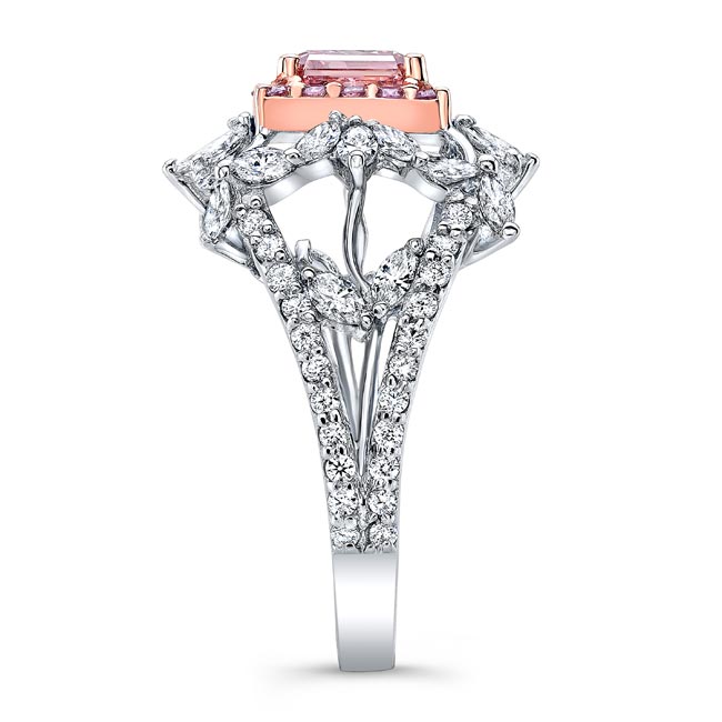 Fancy Pink Diamond Ring Image 3