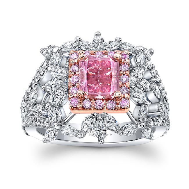 Fancy Pink Diamond Ring