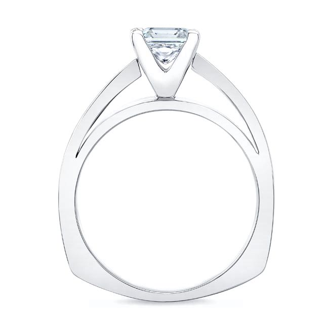 1 Carat Asscher Solitaire Image 2