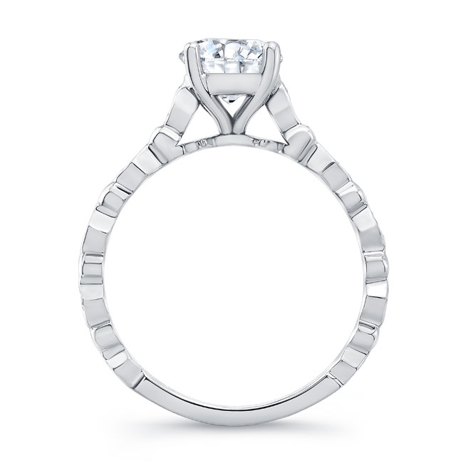 Art Deco Diamond Engagement Ring Image 2