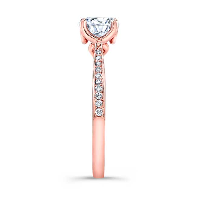 Rose Gold Classic Engagement Ring Image 3