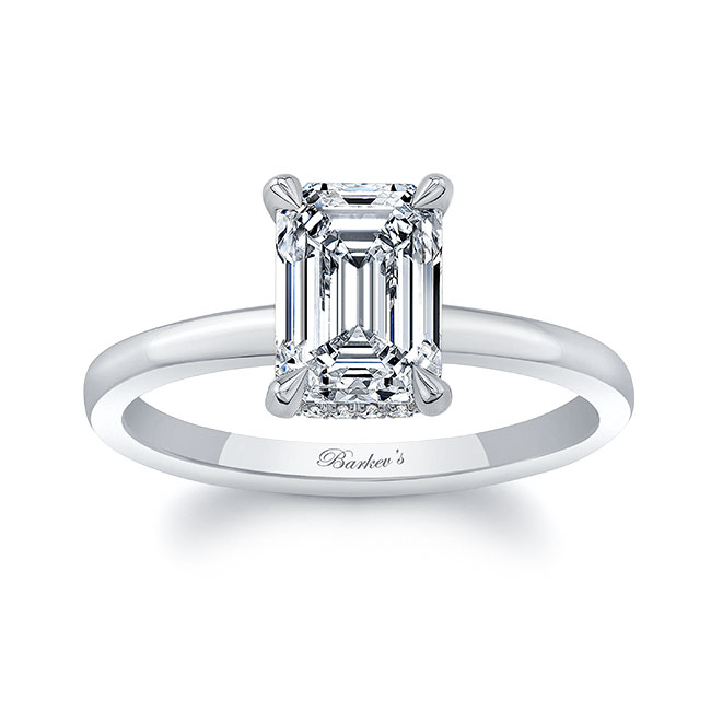 Lia Emerald Cut Engagement Ring