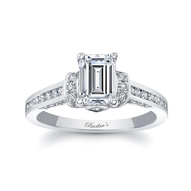 Emerald Cut Diamond Ring