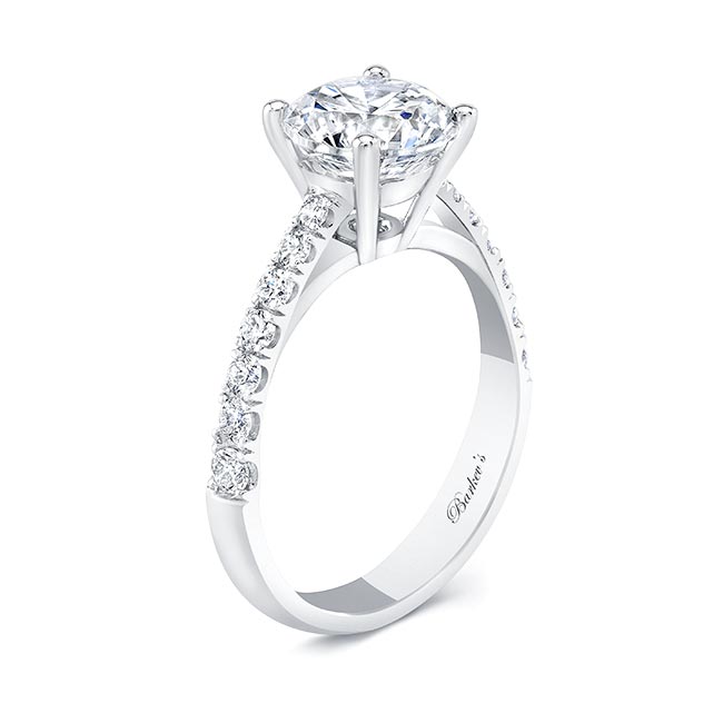 Round Lab Grown Diamond Engagement Ring Image 2