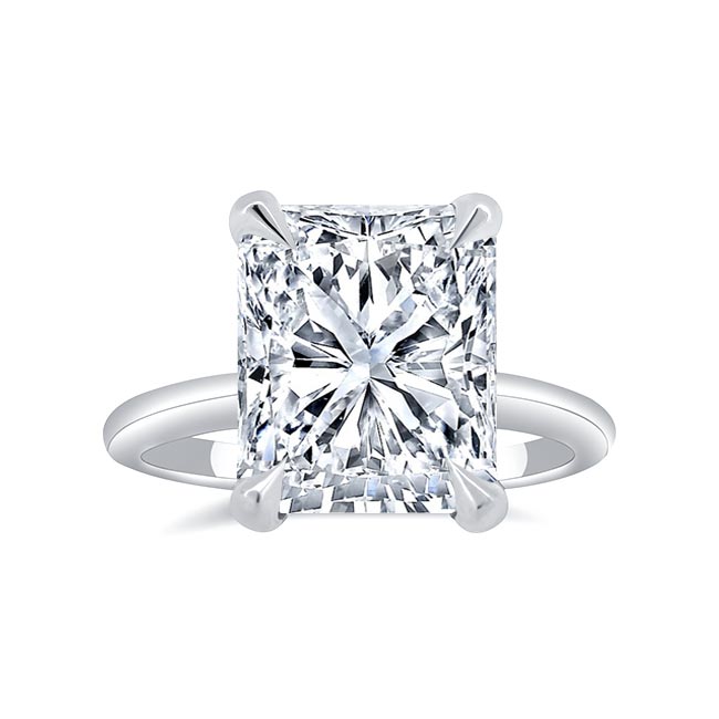 5 Carat Radiant Cut Diamond Ring