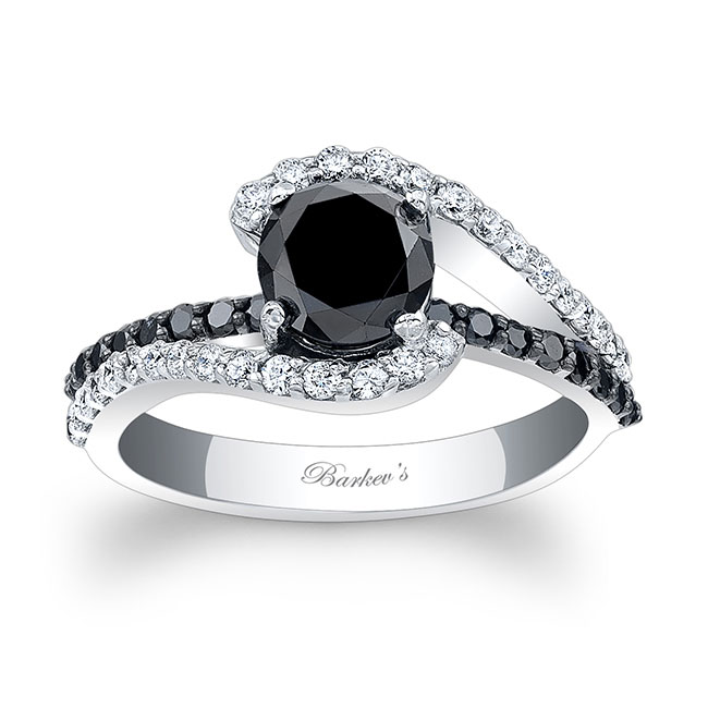 1 Carat Black Diamond Ring