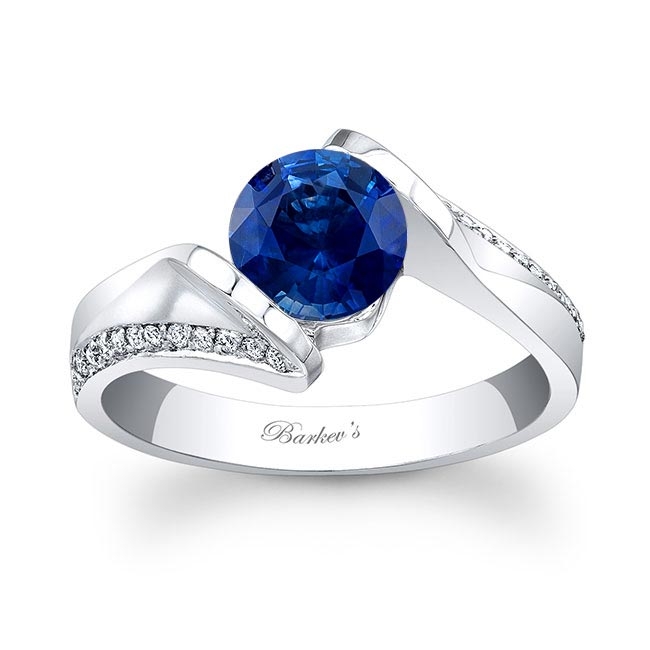 Channel Sapphire Ring