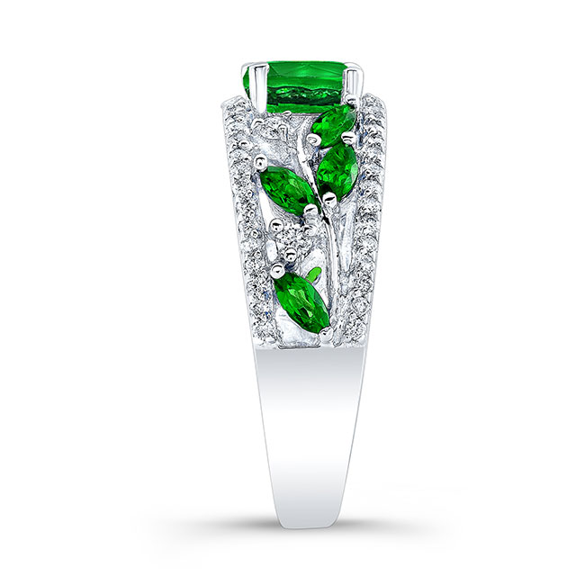 Vine Tsavorite Ring Image 3