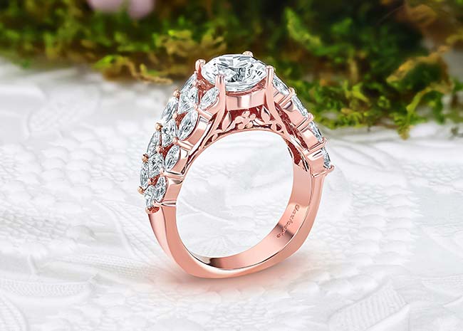 Rose Gold Engagement Rings