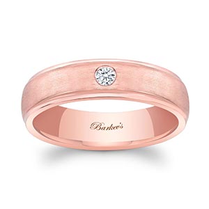 Rose Gold Wedding Bands For Men