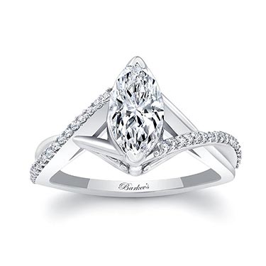 white gold engagement rings