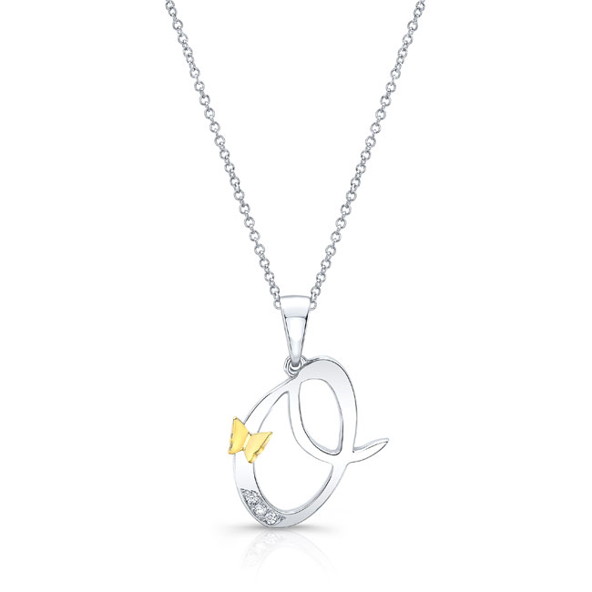 O Initial Necklace