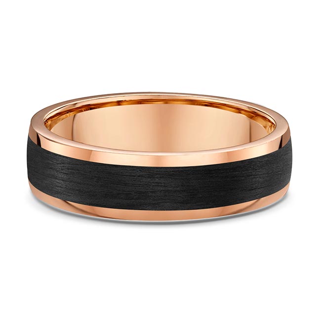 Men's Rose Gold Wedding Band