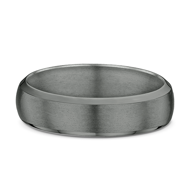 Men's Domed Brushed Wedding Band