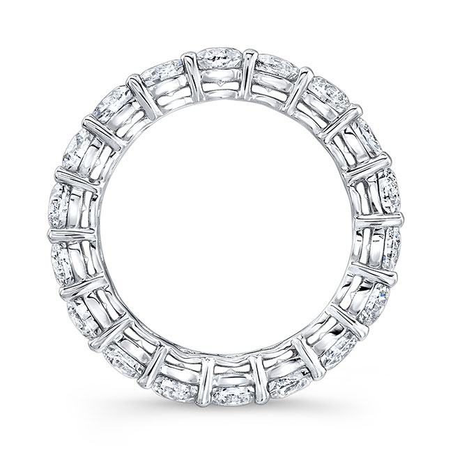 White Gold Eternity Diamond Band 7856L Image 2