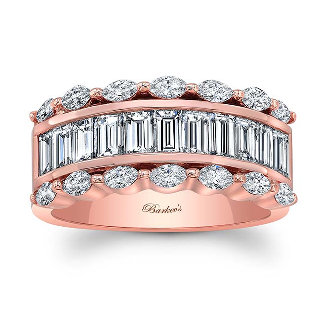 Baguette Wedding Band