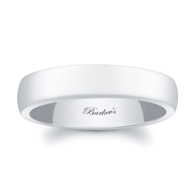 5mm Men's Domed Wedding Band